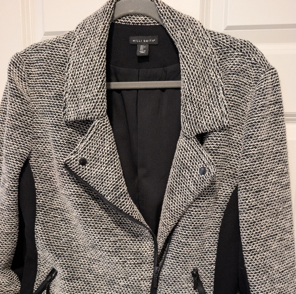 Willi Smith Black Blazer Jacket